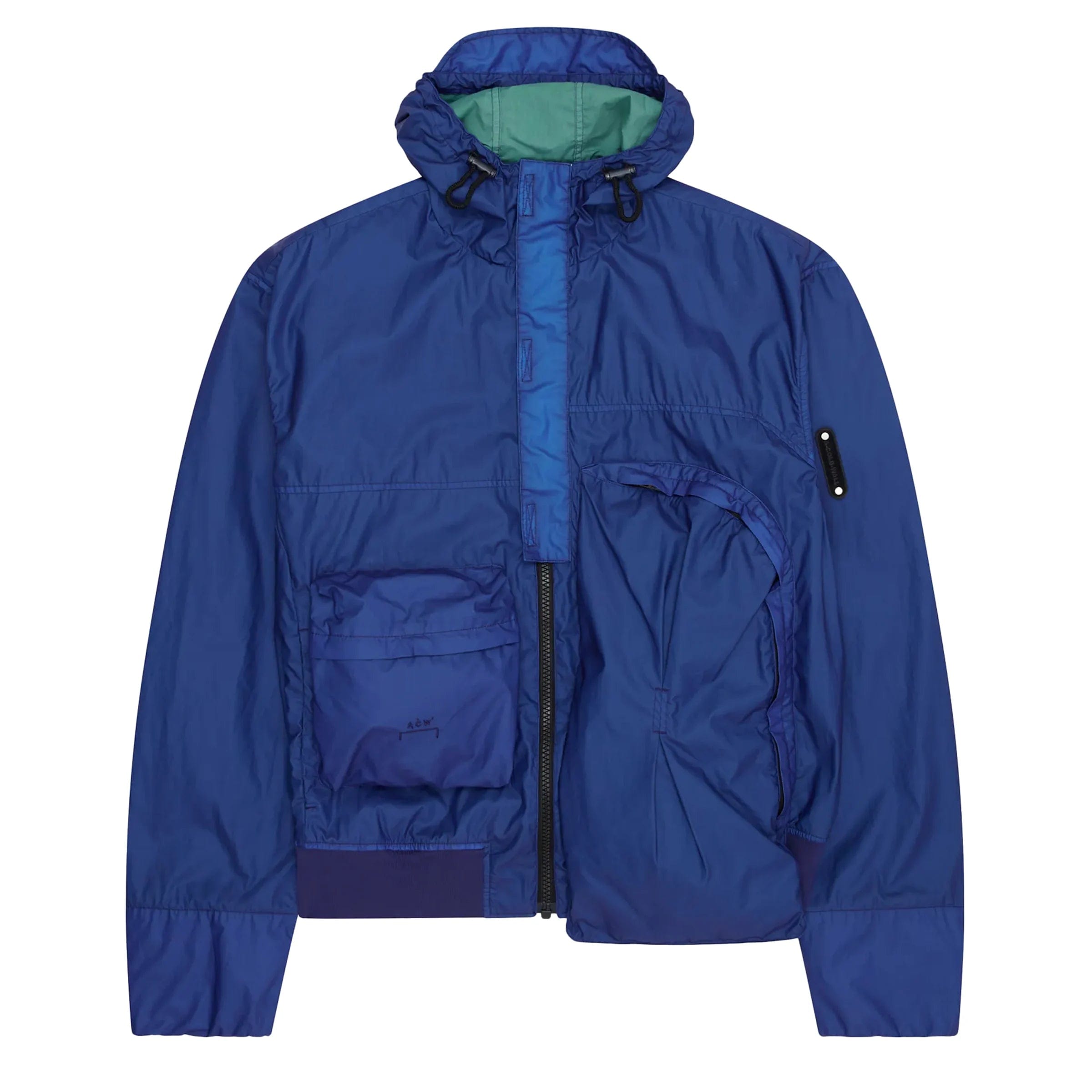Men's Coats with Hand WarmersASYMMETRIC JACKET