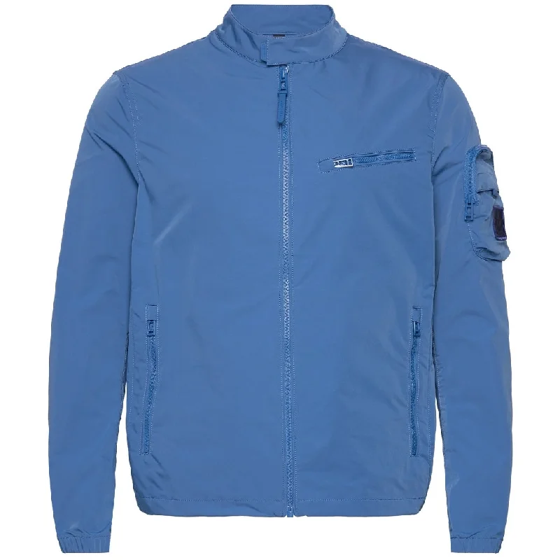 Men's Coats for Formal EventsBelstaff Beam Forward Blue Windbreaker Jacket