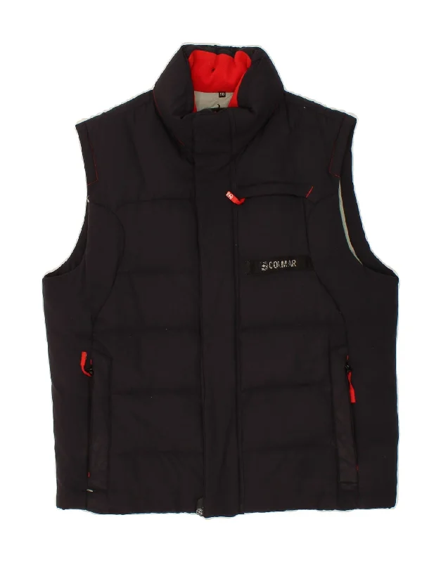 Practical Men's RaincoatsCOLMAR Mens Padded Gilet IT 50 Medium Black