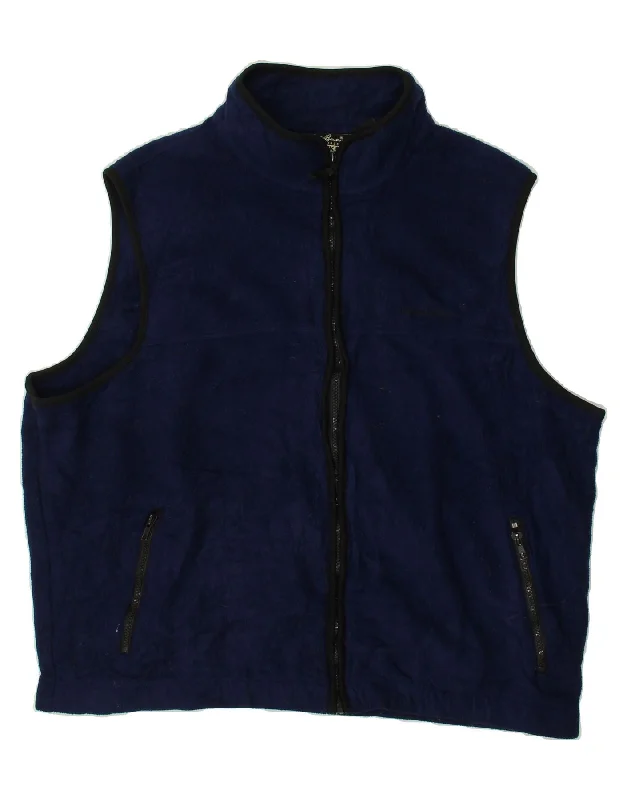 Men's Coats for Cold WeatherEDDIE BAUER Mens Fleece Gilet UK 42 XL Navy Blue Polyester Men's Coats for Cold WeatherEDDIE BAUER Mens Fleece Gilet UK 42 XL Navy Blue Polyester