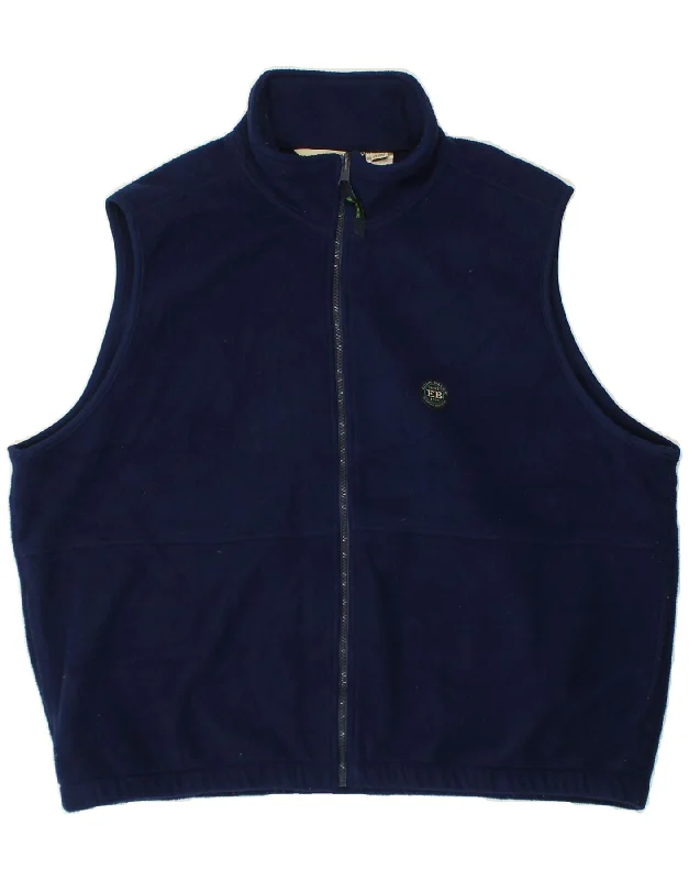 Men's Coats for Ice FishingEDDIE BAUER Mens Fleece Gilet UK 42 XL Navy Blue Polyester Men's Coats for Ice FishingEDDIE BAUER Mens Fleece Gilet UK 42 XL Navy Blue Polyester