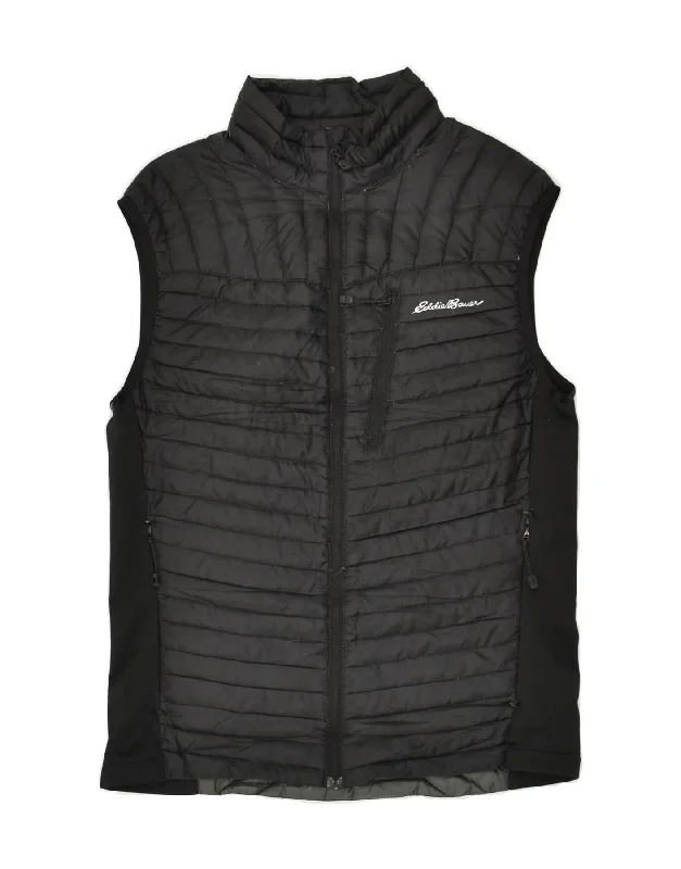 Men's Coats with Belted WaistsEDDIE BAUER Mens Padded Gilet UK 36 Small Black Polyester Men's Coats with Belted WaistsEDDIE BAUER Mens Padded Gilet UK 36 Small Black Polyester