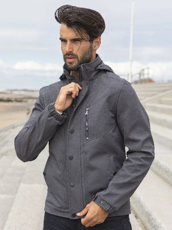 Men's Coats for Dressy OccasionsETO Clearance | Designer Men's Grey Zip Jacket Style React Men's Coats for Dressy OccasionsETO Clearance | Designer Men's Grey Zip Jacket Style React