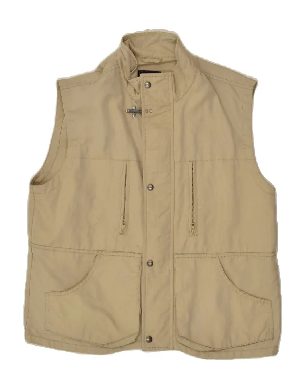 Men's Coats with Modern CutsFAY Mens Utility Gilet UK 38 Medium Beige