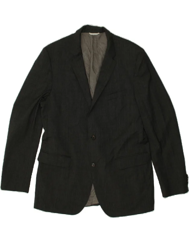 Men's Coats for AutumnHUGO BOSS Mens Guabello Slim 2 Button Blazer Jacket IT 54 2XL Grey Viscose Men's Coats for AutumnHUGO BOSS Mens Guabello Slim 2 Button Blazer Jacket IT 54 2XL Grey Viscose