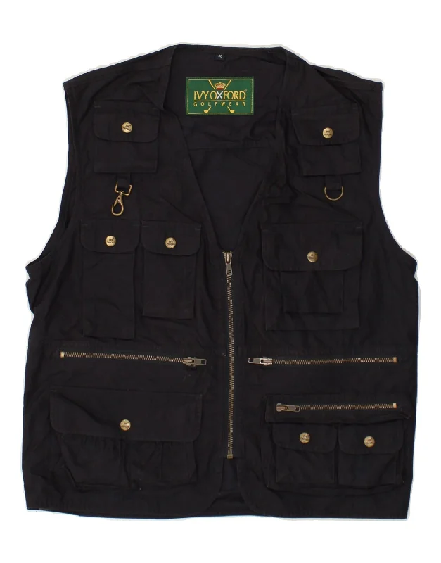 Men's Coats for Skinny MenIVY OXFORD Mens Utility Gilet IT 46 Small Navy Blue Cotton Men's Coats for Skinny MenIVY OXFORD Mens Utility Gilet IT 46 Small Navy Blue Cotton