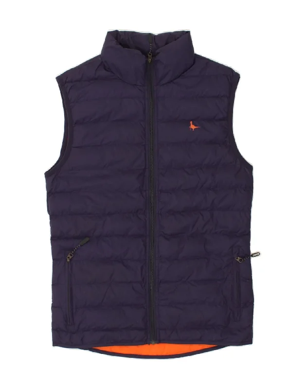 Men's Coats for Every BudgetJACK WILLS Mens Padded Gilet UK 34 XS  Purple Polyester