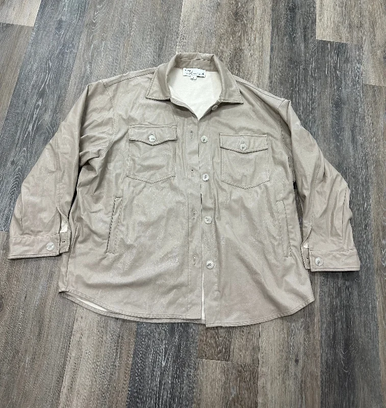 Men's Coats for All SeasonsJacket Leather By Vintage Havana  Size: L