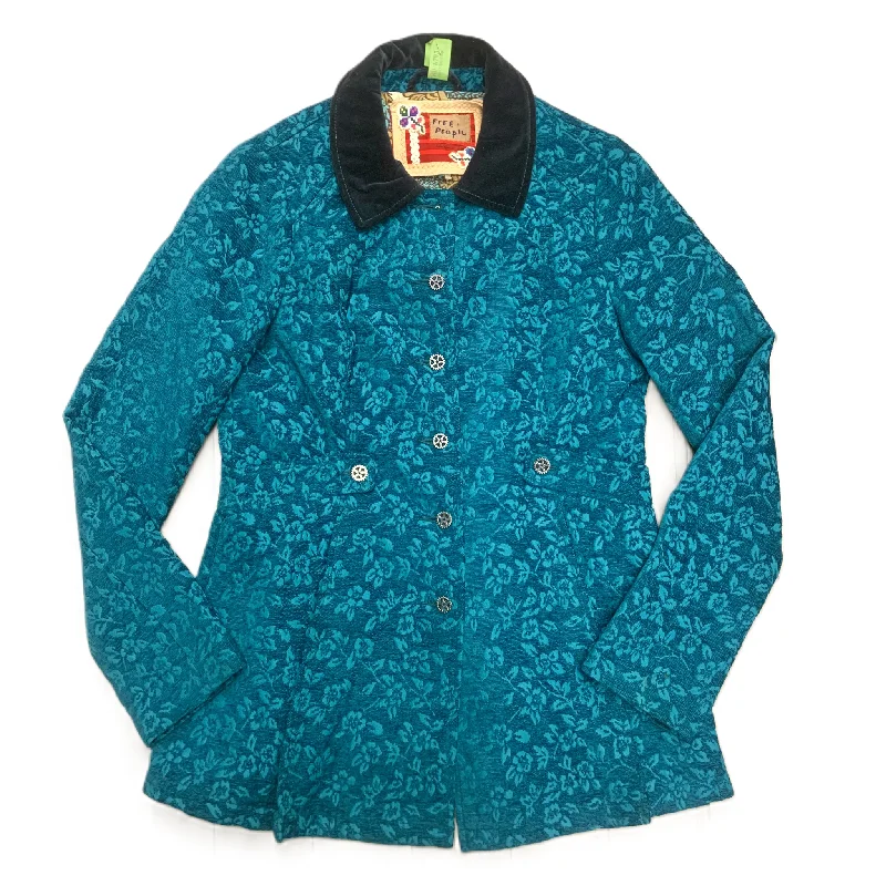 Men's Coats for SnowshoeingJacket Other By Free People In Teal, Size: S