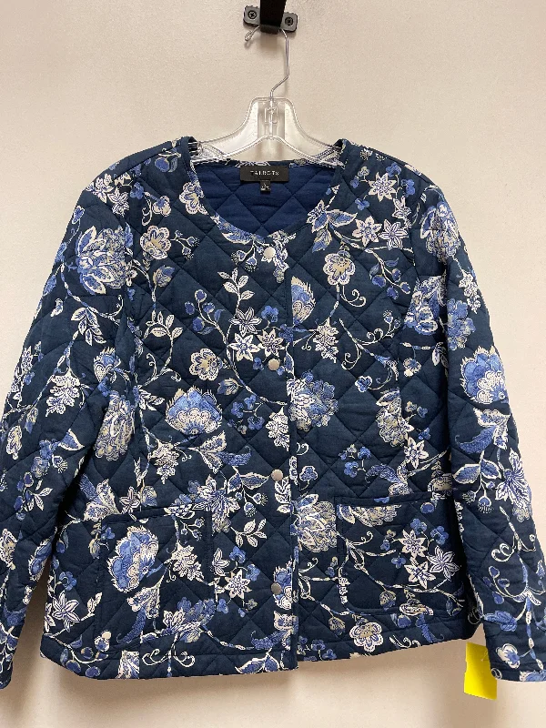 Men's Coats with ZippersJacket Other By Talbots In Blue, Size: L