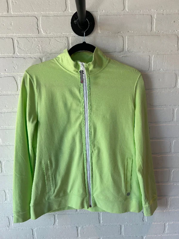 Best Men's Leather CoatsJacket Other By Talbots In Green, Size: M