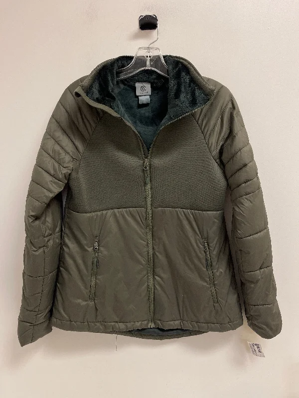 Affordable Men's Winter CoatsJacket Puffer & Quilted By Champion In Green, Size: M