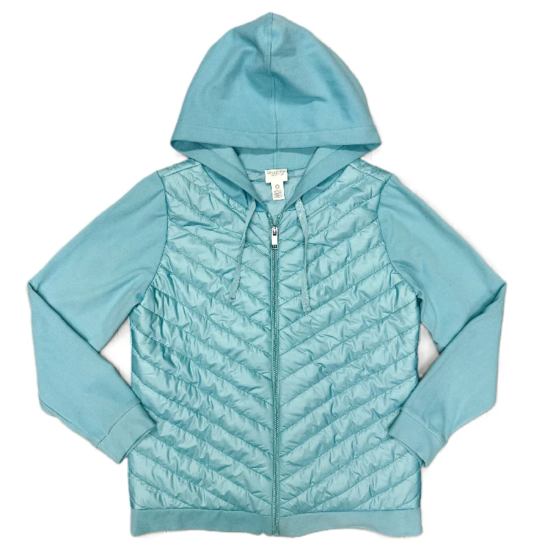 High-Quality Men's Duffle CoatsJacket Puffer & Quilted By Chicos In Blue, Size: S