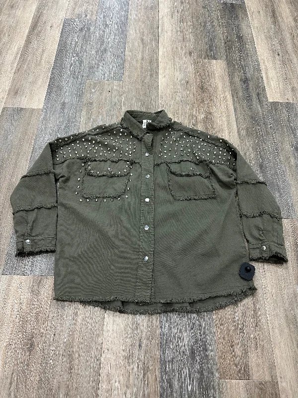 Men's Coats for Every OccasionJacket Shirt By Elan  Size: S