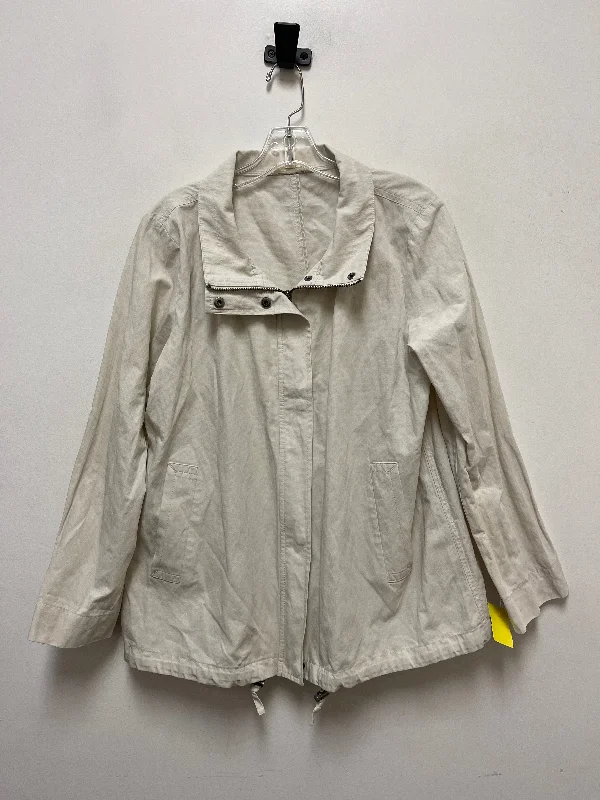 Men's Coats for SnowboardingJacket Utility By Eileen Fisher In Cream, Size: M