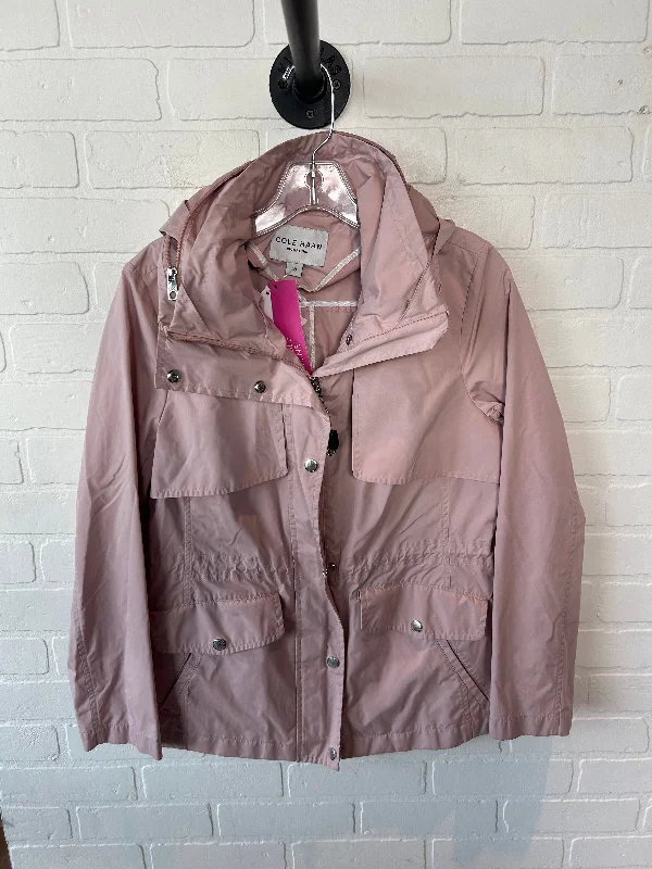 Men's Coats for Casual WearJacket Windbreaker By Cole-haan In Pink, Size: S