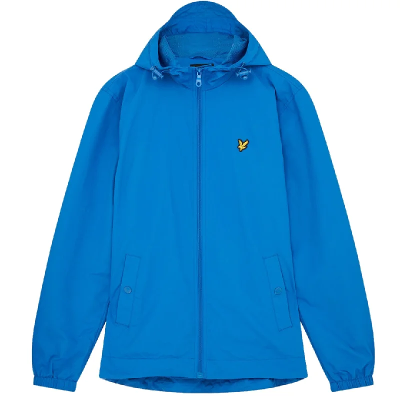 Men's Coats for HikingLyle & Scott Branded Bright Blue Hooded Short Lightweight Jacket Men's Coats for HikingLyle & Scott Branded Bright Blue Hooded Short Lightweight Jacket