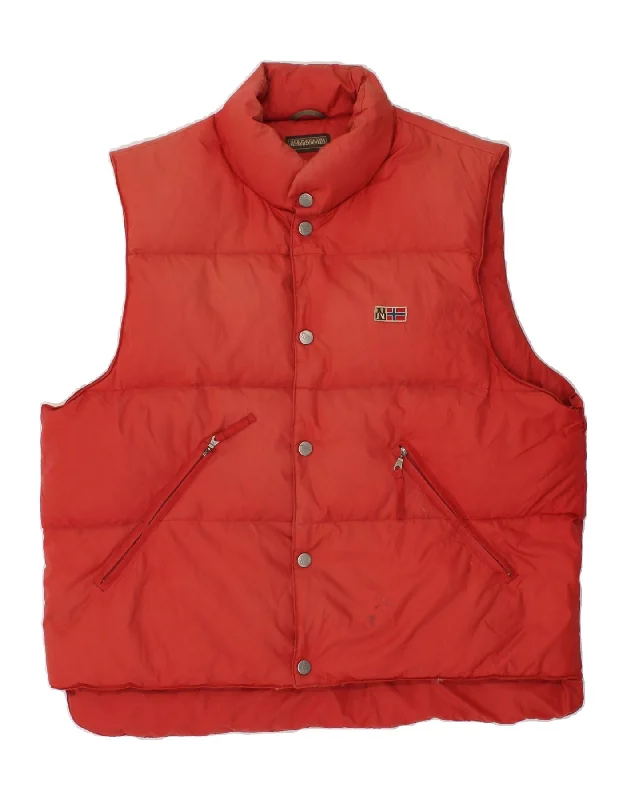 Men's Coats for WalkingNAPAPIJRI Mens Graphic Padded Gilet UK 38 Medium Red Polyester Men's Coats for WalkingNAPAPIJRI Mens Graphic Padded Gilet UK 38 Medium Red Polyester
