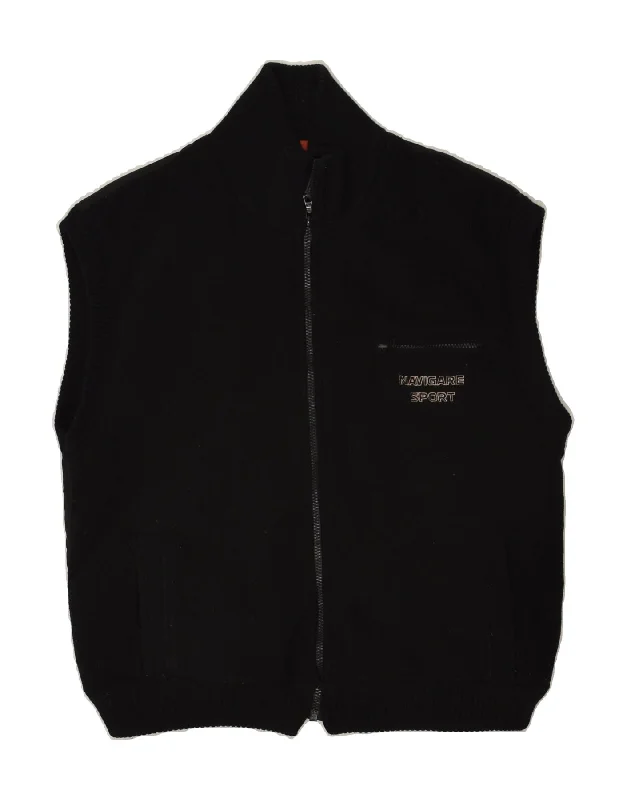 Comfortable Men's ParkasNAVIGARE Mens Padded Gilet UK 40 Large Black