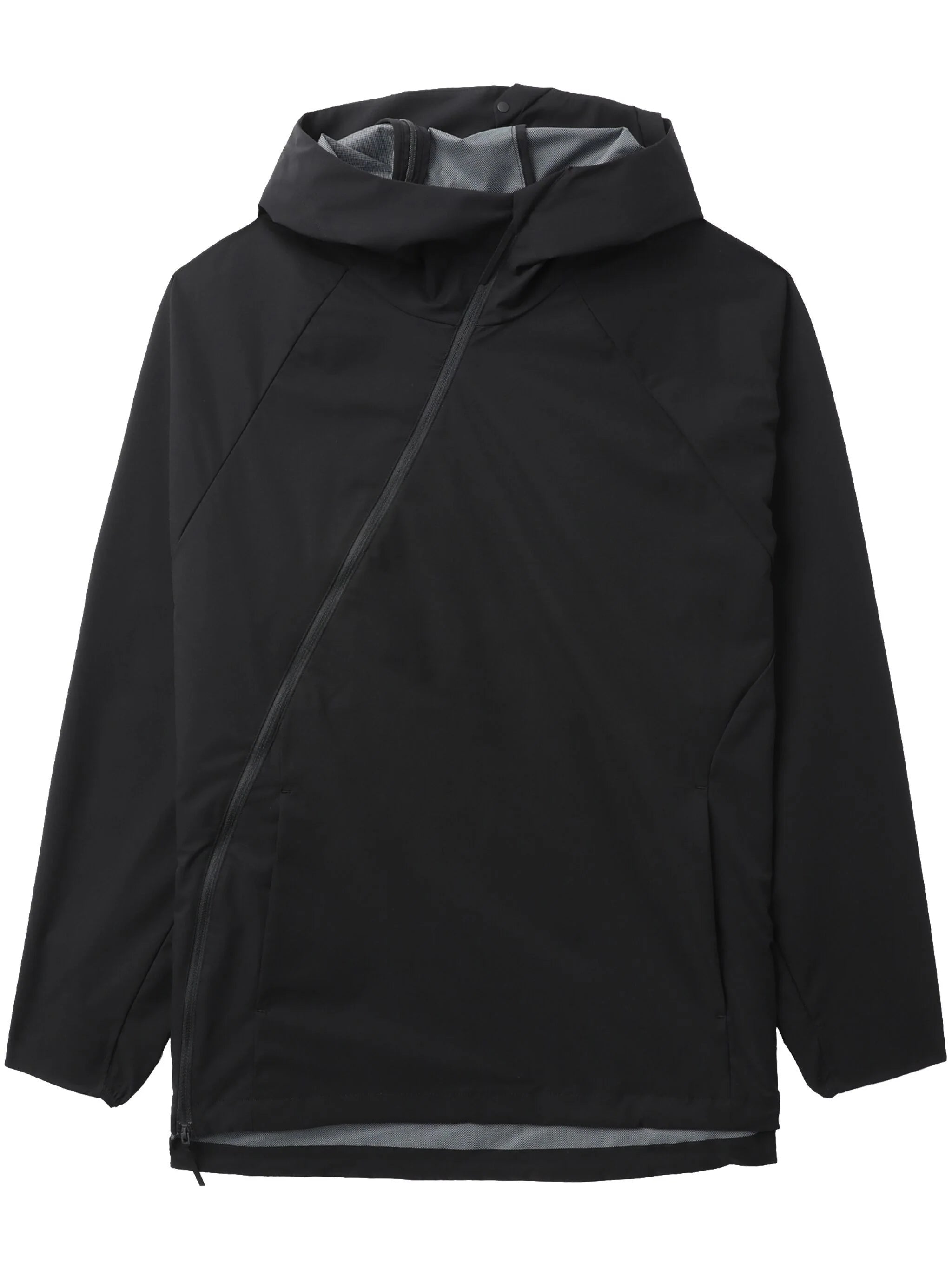 Warm Men's Down JacketsOff-Centre Hooded Jacket