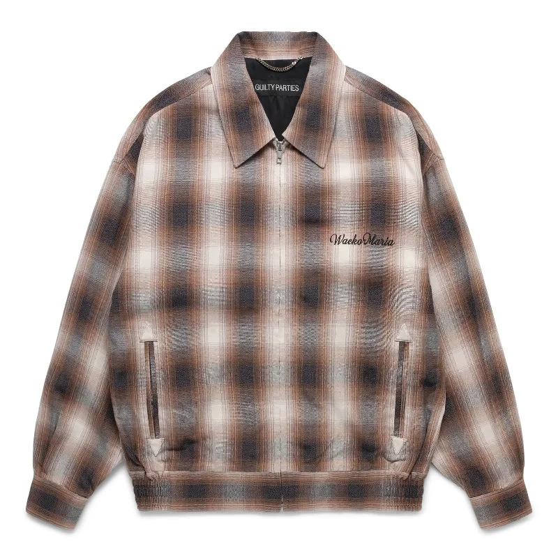 Men's Coats for Big and TallOMBRE CHECK 50'S JACKET (TYPE-2)