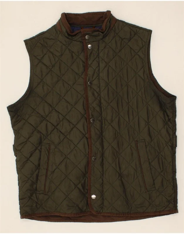 Functional Men's Ski JacketsPETER MILLAR Mens Quilted Gilet UK 40 Large Khaki Polyester Functional Men's Ski JacketsPETER MILLAR Mens Quilted Gilet UK 40 Large Khaki Polyester