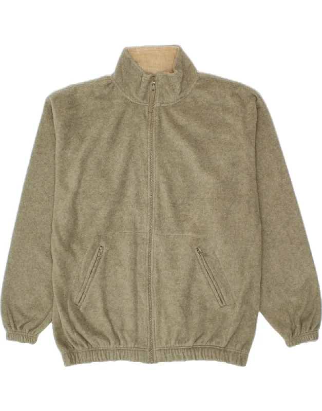 Functional Men's Ski JacketsST. BERNARD Mens Fleece Jacket UK 42 XL Grey Polyester