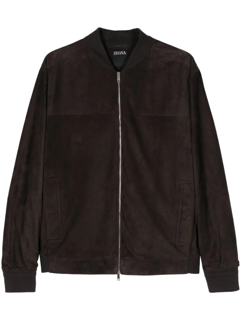 Men's Coats with Stretch FabricSuede Bomber Jacket