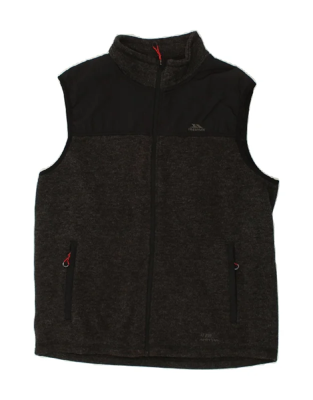 Men's Coats with Synthetic InsulationTRESPASS Mens Gilet UK 40 Large Black Colourblock Polyester Men's Coats with Synthetic InsulationTRESPASS Mens Gilet UK 40 Large Black Colourblock Polyester