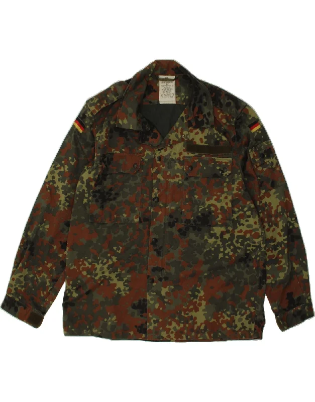 Men's Coats for Casual WearVINTAGE Mens Military Jacket UK 38 Medium Green Camouflage Cotton Men's Coats for Casual WearVINTAGE Mens Military Jacket UK 38 Medium Green Camouflage Cotton