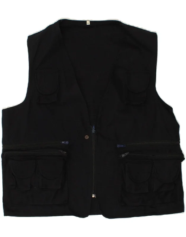 Men's Coats for Every BudgetVINTAGE Mens Utility Gilet UK 44 2XL Navy Blue