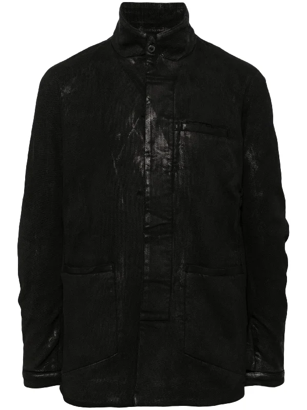 Men's Coats with Multi-Pocket DesignWelt Pockets Jacket