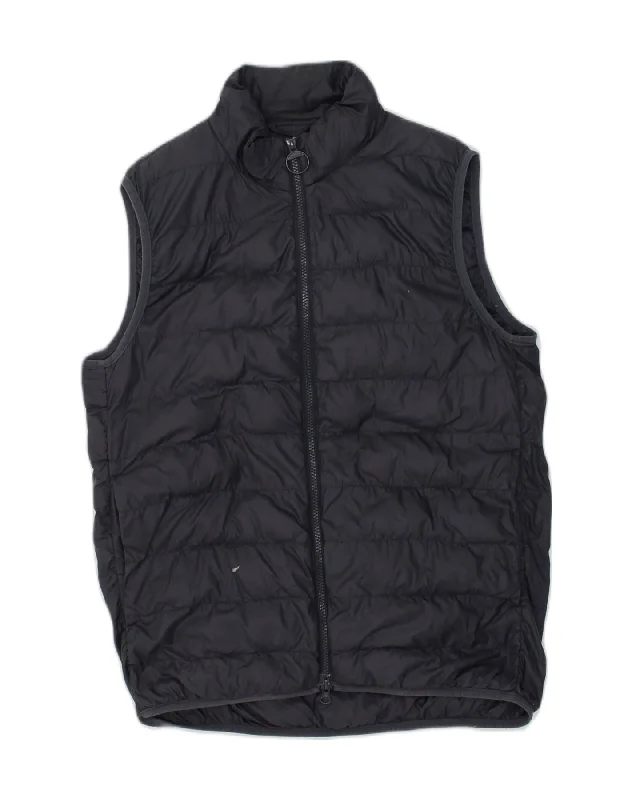 Men's Coats with Multi-Pocket DesignBARBOUR Mens Padded Gilet UK 36 Small Navy Blue Polyamide Men's Coats with Multi-Pocket DesignBARBOUR Mens Padded Gilet UK 36 Small Navy Blue Polyamide