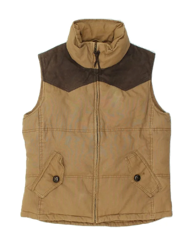 Elegant Men's Wool CoatsMASSIMO DUTTI Mens Padded Gilet UK 38 Medium Brown Colourblock Elegant Men's Wool CoatsMASSIMO DUTTI Mens Padded Gilet UK 38 Medium Brown Colourblock