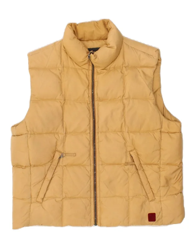 Designer Men's OvercoatsMURPHY & NYE Mens Padded Gilet UK 42 XL Beige Polyester