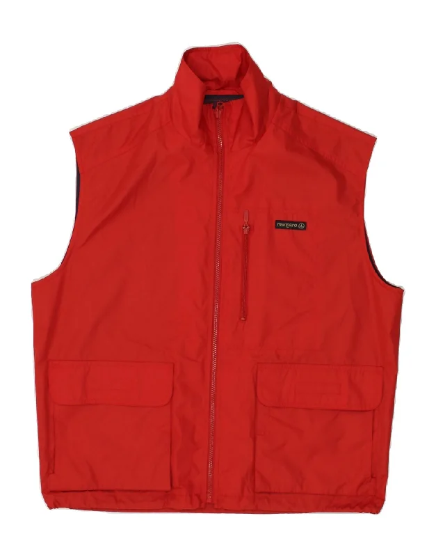 Luxurious Men's Cashmere CoatsNAVIGARE Mens Gilet UK 40 Large Red