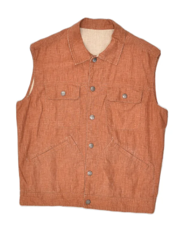 Men's Coats with Hidden PocketsPAL ZILERI Mens Reversible Gilet IT 48 Medium Brown Colourblock Men's Coats with Hidden PocketsPAL ZILERI Mens Reversible Gilet IT 48 Medium Brown Colourblock